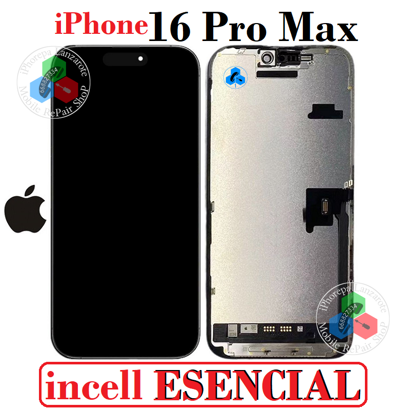 Phone 16 Pro Max 5G 2024 A3296 - PANTALLA INCELL BASICO ESENCIAL