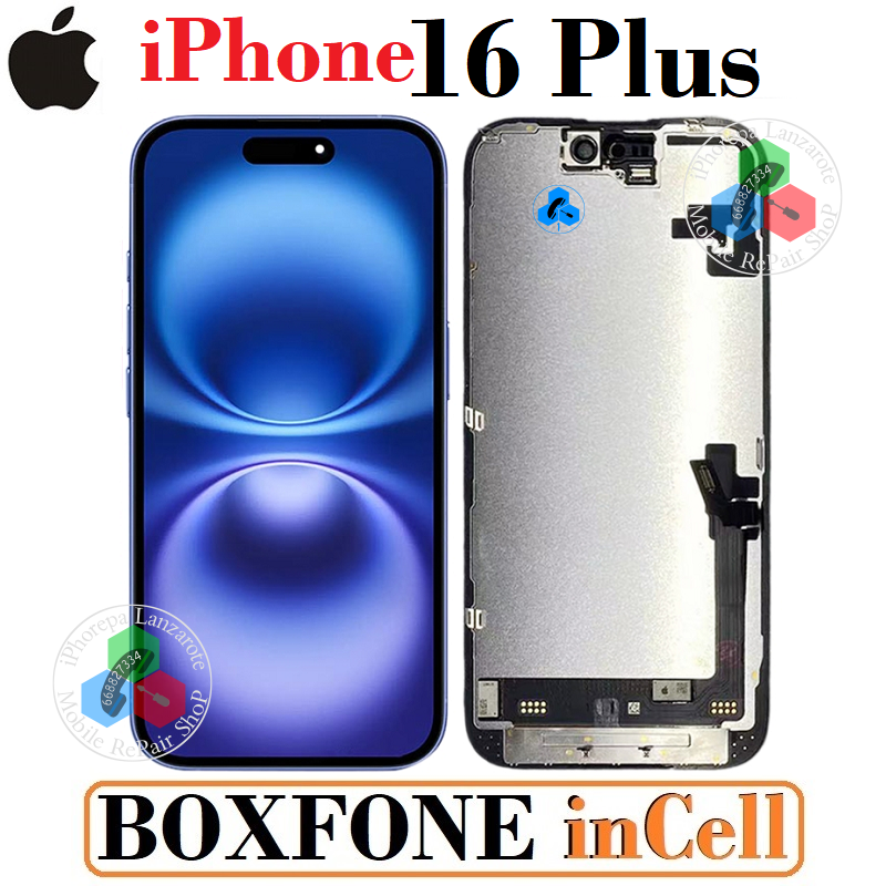 iPhone 16 Plus 5G 2024 A3290 - PANTALLA BOXFONE incell
