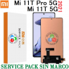 Xiaomi 11T Pro 5G 2021 2107113SG - 11T 5G 2021 21081111RG - Poco F4 GT 5G 2022 21121210G - PANTALLA SERVICE PACK SIN MARCO