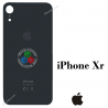iPhone Xr - TAPA TRASERA DE CRISTAL - negro