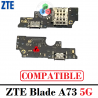 ZTE Blade A73 5G 2023 - PLACA DE CARGA + LECTOR SIM - COMPATIBLE