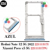 Xiaomi Redmi Note 12 5G 2022 22111317I / Poco x5 5G 22111317PG - BANDEJA DUAL SIM + MICRO SD - AZUL
