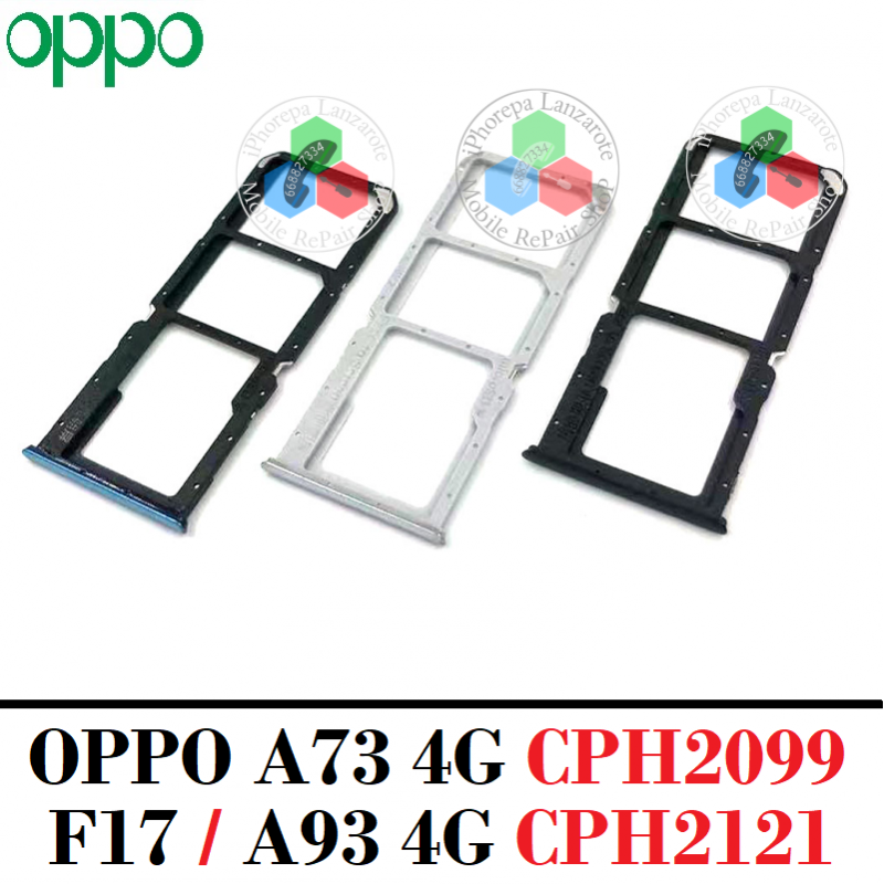OPPO A73 4G CPH2099 / F17 / A93 4G CPH2121 - BANDEJA DUAL SIM