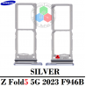 SAMSUNG Z Fold5 5G 2023 F946B F946 - BANDEJA DUAL SIM - SILVER