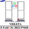 SAMSUNG Z Fold5 5G 2023 F946B F946 - BANDEJA DUAL SIM - VIOLETA