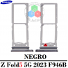 SAMSUNG Z Fold5 5G 2023 F946B F946 - BANDEJA DUAL SIM - NEGRO