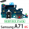 SAMSUNG A71 4G 2020 A715F A715 - PLACA DE CARGA ORIGINAL service pack