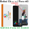 Xiaomi Redmi 13C 4G 2023  / Poco C65 4G / Redmi 13C 5G ( VERSION H-2 ) - PANTALLA SERVICE PACK sin MARCO