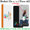 Xiaomi Redmi 13C 4G 2023  / Poco C65 4G / Redmi 13C 5G ( VERSION V-3 ) - PANTALLA SERVICE PACK sin MARCO
