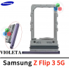 SAMSUNG Z Flip3 / Z flip 3 5G 2021 F711B F711 - BANDEJA SINGLE SIM - VIOLETA