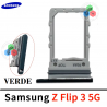 SAMSUNG Z Flip3 / Z flip 3 5G 2021 F711B F711 - BANDEJA SINGLE SIM - VERDE