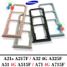 SAMSUNG A21s A217F / A32 4G A325F / A51 4G A515F / A71 4G A715F - BANDEJA dual SIM + micro sd