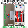 Oppo A94 5G 2021 CPH2211 / A95 5G /  F19 Pro+ 5G / Reno 5Z 4G-5G - PANTALLA original service pack CON MARCO