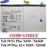 Samsung Galaxy Tab S9 FE+ / S9 FE PLUS SM-X610, SM-X616B / TAB S9 PLUS X810 / X816B - BATERÍA COMPATIBLE