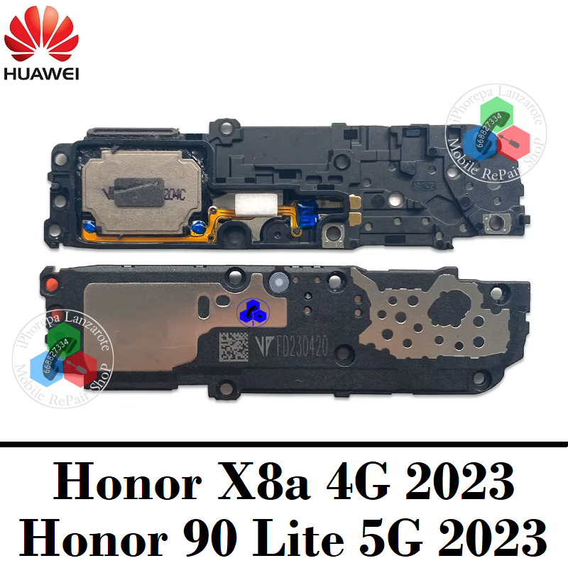 Huawei Honor X8a 4G 2023 CRT-LX1/CRT-LX2/CRT-LX3 - Altavoz buzzer - Original