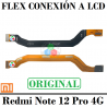 Xiaomi Redmi Note 12 Pro 4G 2023 2209116AG - FLEX DE CONEXIÓN A LCD - ORIGINAL