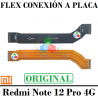 Xiaomi Redmi Note 12 Pro 4G 2023 2209116AG - FLEX DE CONEXIÓN A PLACA BASE - ORIGINAL