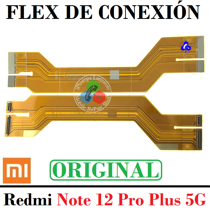 Xiaomi Redmi Note 12 Pro Plus 5G 2022 22101316UCP - FLEX DE CONEXION ORIGINAL