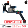iPhone 14 Pro 5G 2022 A2890 - FLEX FLASH DE CAMARA / LINTERNA - COMPATIBLE