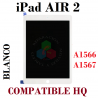 iPad Air 2 9.7 2014  A1566  A1567 - PANTALLA COMPLETA compatible HQ - BLANCO
