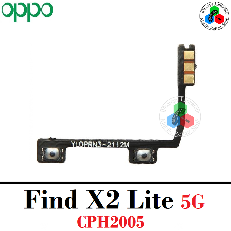 Oppo Find X2 Lite 5G 2020 CPH2005 - Flex de Volumen - Original