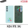 SAMSUNG S24 FE 5G S721B S721 - TAPA TRASERA CON LENTE + LOGO - MENTA
