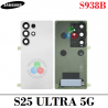 SAMSUNG S25 ULTRA 5G S938B S938 - TAPA TRASERA CON LENTE + LOGO - BLANCO