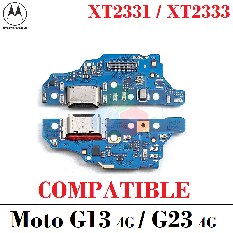 Motorola Moto G13 4G 2023 XT2331 / G23 4G 2023 XT2333 - PLACA DE CARGA TIPO C - COMPATIBLE