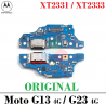 Motorola Moto G13 4G 2023 XT2331 / G23 4G 2023 XT2333 - PLACA DE CARGA TIPO C - ORIGINAL