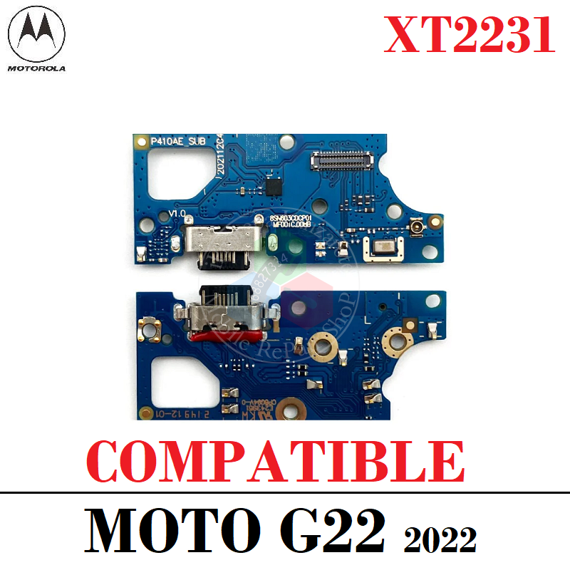 MOTOROLA MOTO G22 2022 XT2231 - PLACA DE CARGA TIPO C - compatible