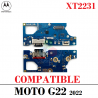 MOTOROLA MOTO G22 2022 XT2231 - PLACA DE CARGA TIPO C - compatible