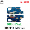 MOTOROLA MOTO G22 2022 XT2231 - PLACA DE CARGA TIPO C - ORIGINAL