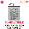LG K41s / K51s 2020 / K61 / k92 5g ( BL-T49 ) - BATERIA COMPATIBLE
