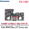 Lenovo Tab M10 Plus (3ª Gen) 2022 TB-128F - PLACA DE CARGA COMPATIBLE HQ CON IC