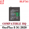 OnePlus 8 5G 2020 IN2010 ( BLP761 ) - bateria compatible hq
