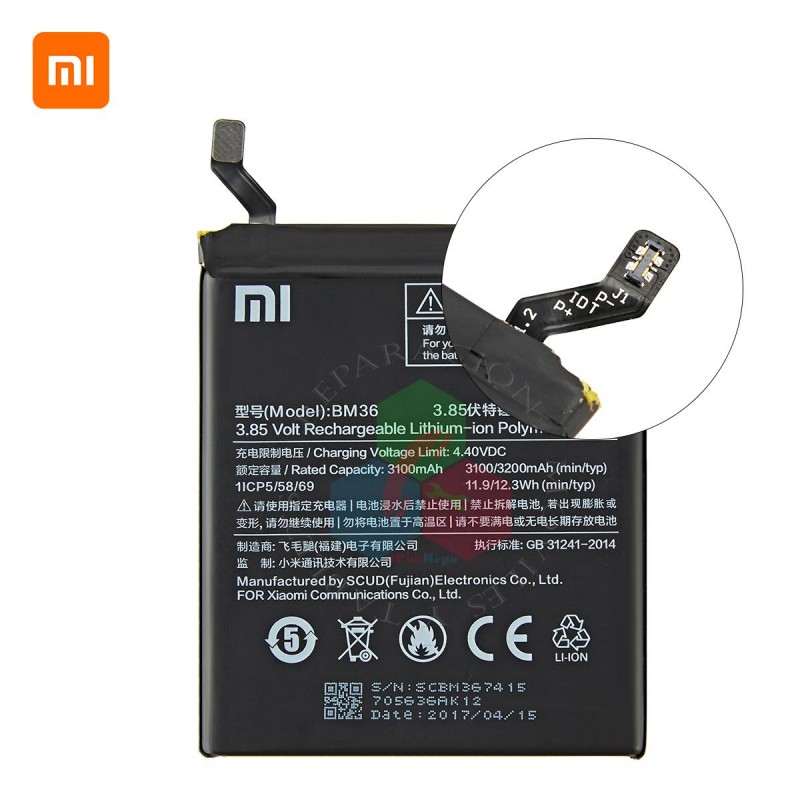 XIAOMI Mi 5s / REDMI 5s-BM36-BATERÍA