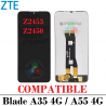 ZTE Blade A35 4G 2024 Z2453 / ZTE Blade A55 4G 2024 Z2450 - PANTALLA COMPATIBLE SIN MARCO