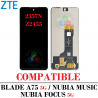 ZTE Blade A75 5G 2357N / NUBIA FOCUS 5G Z2455 / NUBIA MUSIC - PANTALLA COMPATIBLE SIN MARCO