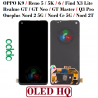 OPPO FIND X3 LITE 5G CPH2145 / RENO 5 5G CPH1921 / RENO 6 5G / RENO 7 5G / REALME GT - PANTALLA OLED HQ SIN MARCO