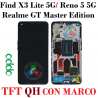 Oppo Find X3 Lite 5G 2021 CPH2145 / Reno 5 5G / Realme GT Master Edition RMX3360 / RMX3363 - PANTALLA TFT HQ CON MARCO