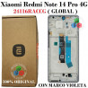 Xiaomi Redmi Note 14 Pro 4G 2025 24116RACCG ( GLOBAL ) - PANTALLA SERVICE PACK CON MARCO VIOLETA