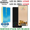 SAMSUNG A35 5G A356 A356B / A55 5G 2024 A556B A556 - PANTALLA SERVICE PACK SIN MARCO