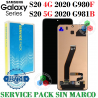 Samsung S20 4G 2020 G980F / S20 5G 2020 G981B - PANTALLA SERVICE PACK sin marco
