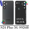 Samsung S24 Plus 5G 2024 S926B s926 - TAPA TRASERA + LENTE - negro