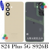 Samsung S24 Plus 5G 2024 S926B s926 - TAPA TRASERA + LENTE - negro