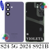 Samsung S24 5G 2024 S921B s921 - TAPA TRASERA + LENTE - violeta