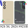 Samsung S24 5G 2024 S921B s921 - TAPA TRASERA + LENTE - AMARILLO