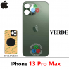 iPhone 13 PRO MAX - TAPA TRASERA CON LOGO HUECO GRANDE - VERDE