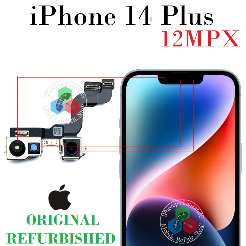 iPhone 14 PLUS (A2886) 12mpx - CAMARA FRONTAL SELFIE Original REFURBISHED