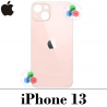 iPhone 13 2021 A2633 - TAPA TRASERA DE CRISTAL CON LOGO - ROSA